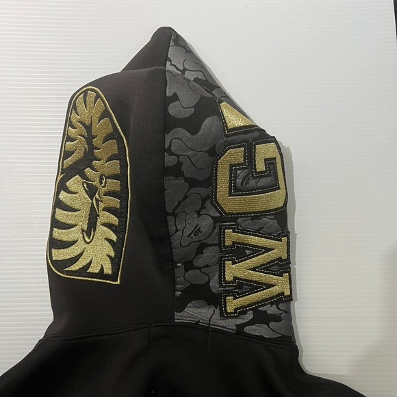 BAPE TRAVIS SCOTT NEOPRENE HOODIE 2015 RARE DSM M - Picture 7 of 13